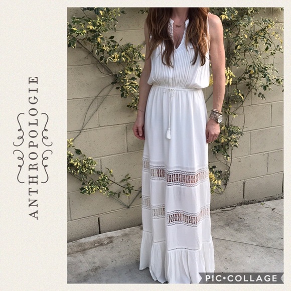 Anthropologie Dresses & Skirts - Anthropology Maxi Dress by BB Dakota Boho Chic